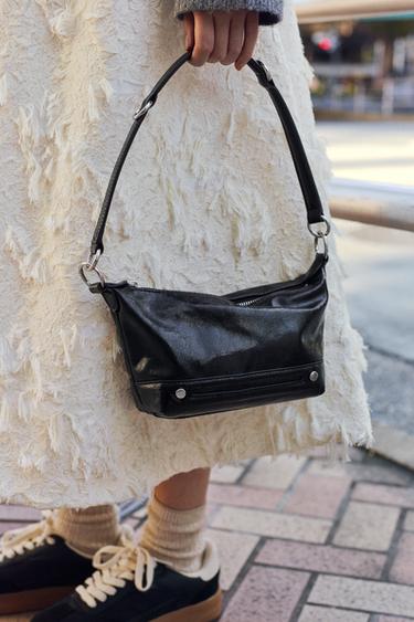 MULTI-POSITION SHOULDER BAG - Black by Zara