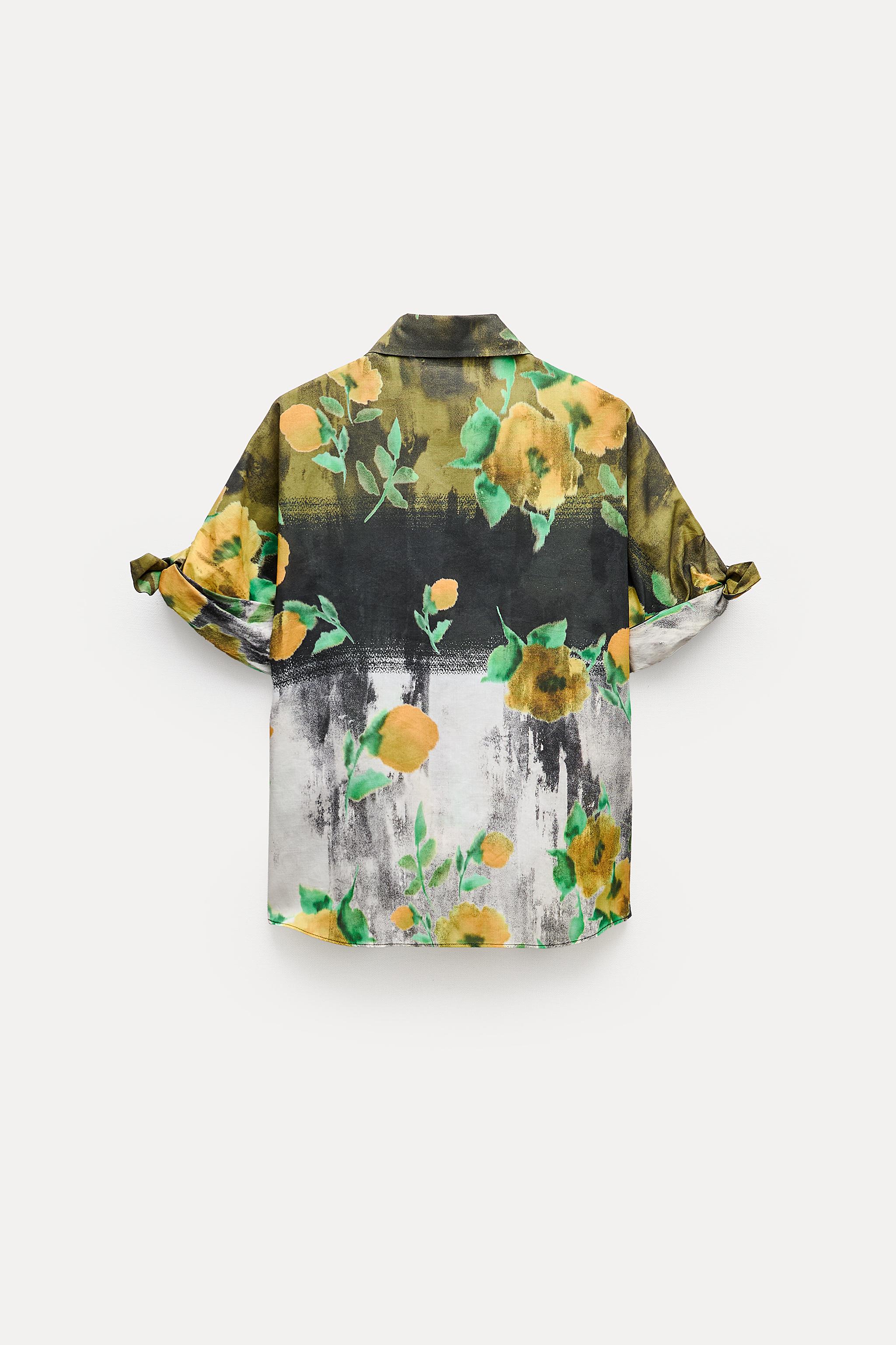 ZW COLLECTION FLORAL PRINT SHIRT - Multicolored