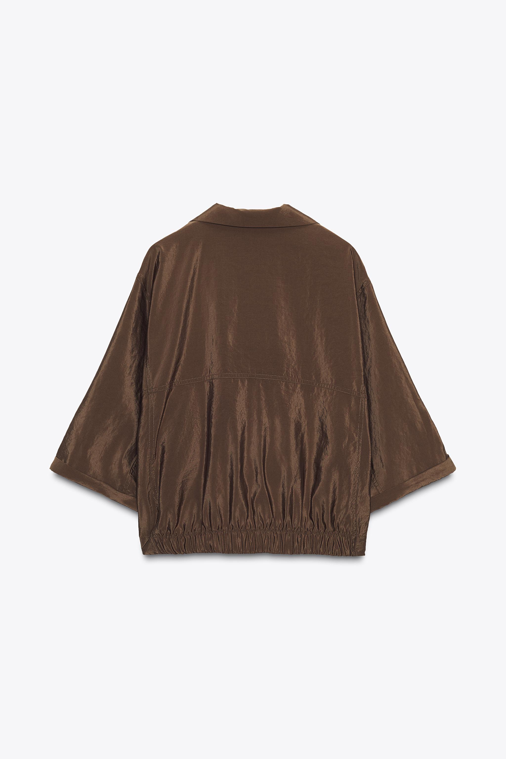 ZARA L ボア襟 ファイヤーマンジャケット　ダッフルコート 4-HA ZARA L ボア襟 ファイヤーマンジャケット ダッフルコート 4-HA