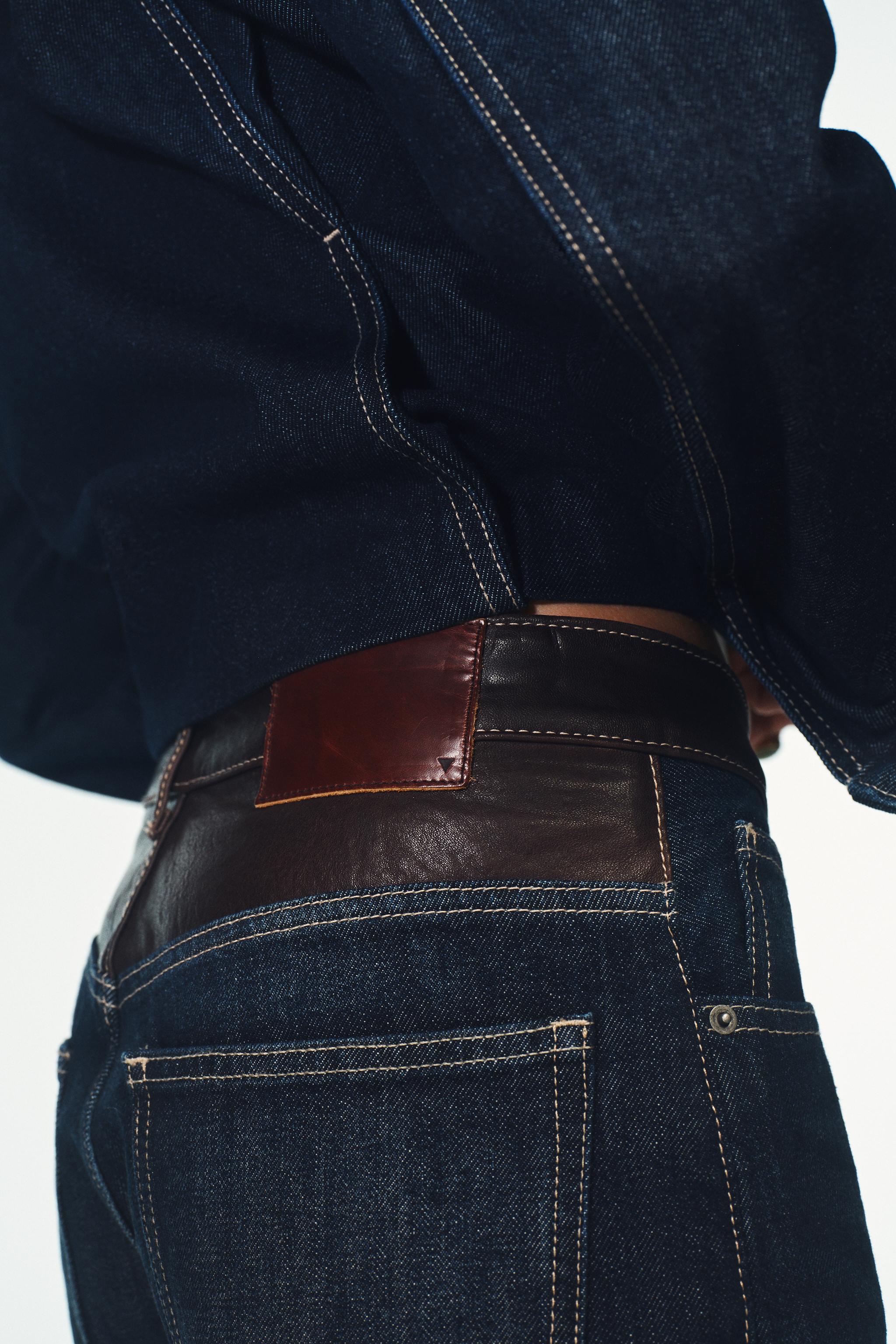 TRF HIGH WAIST STRAIGHT JEANS