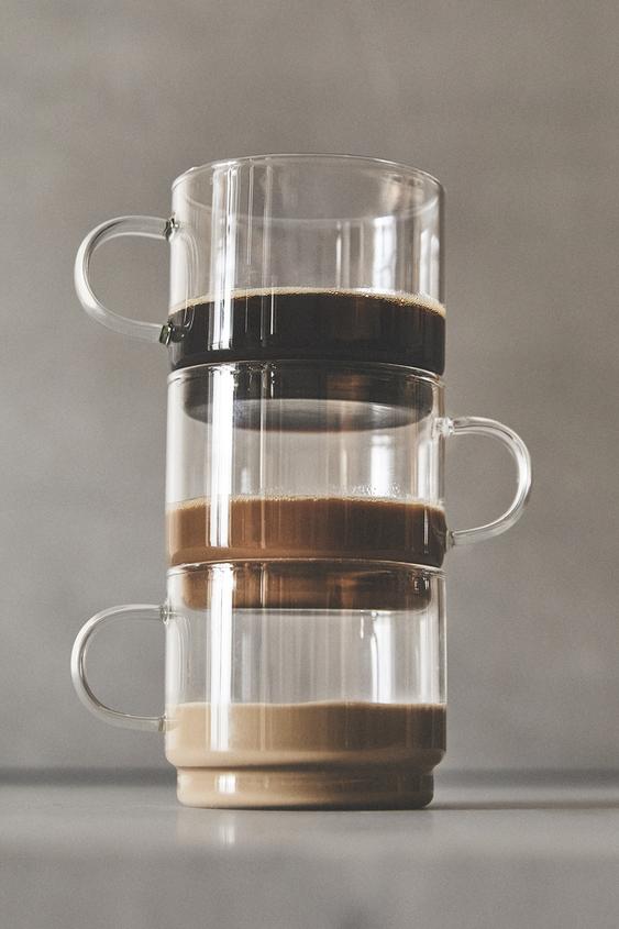 TOUR TASSES BOROSILICATE (LOT DE 4) - Transparent de Zara - Image 7