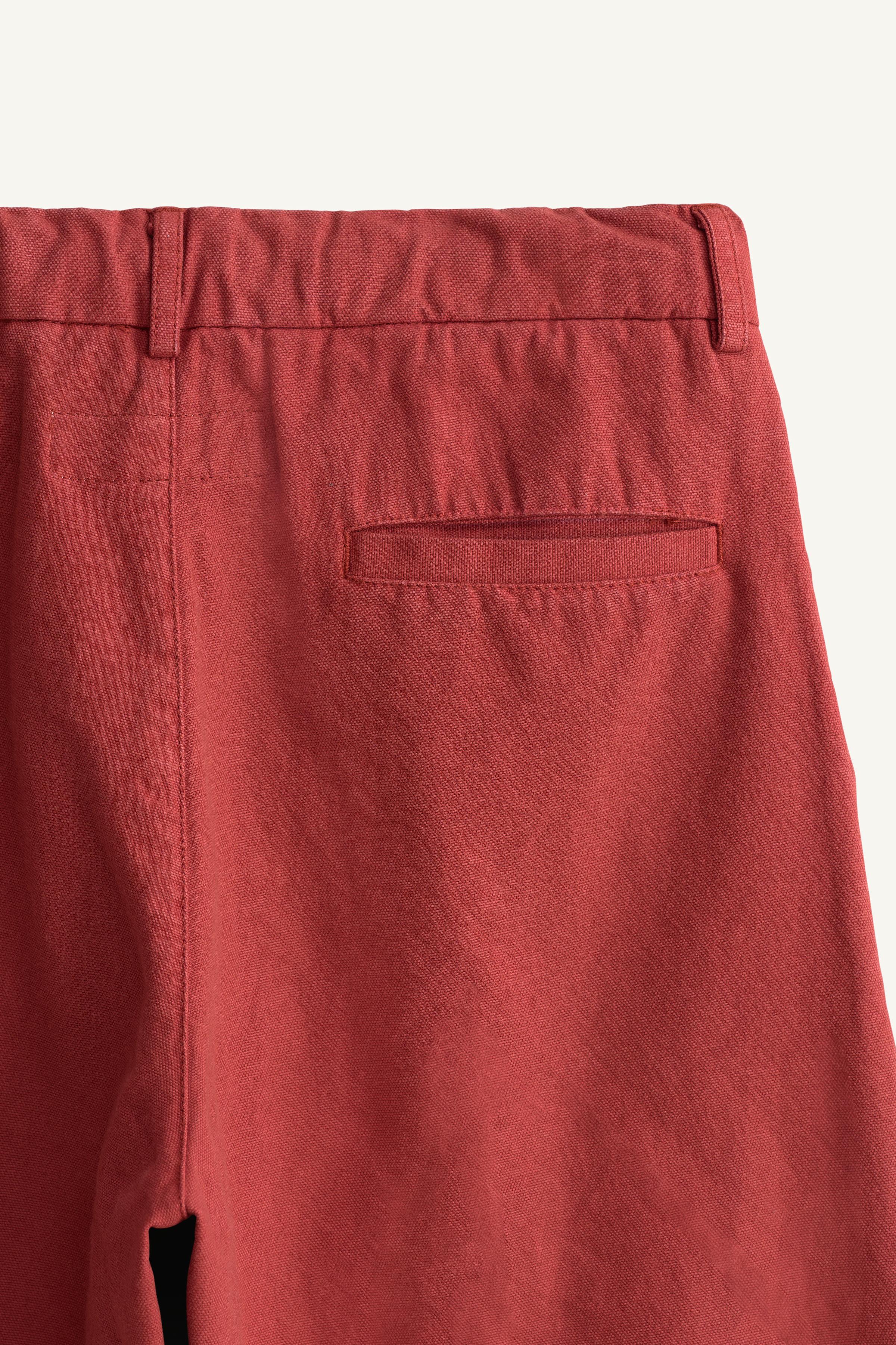LIMITED EDITION STRAIGHT-LEG TOPSTITCH PANTS