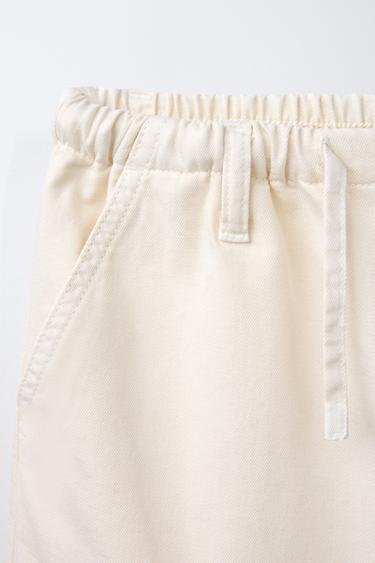 FLOWING WIDE-LEG TROUSERS - Vanilla by Zara - Image 2