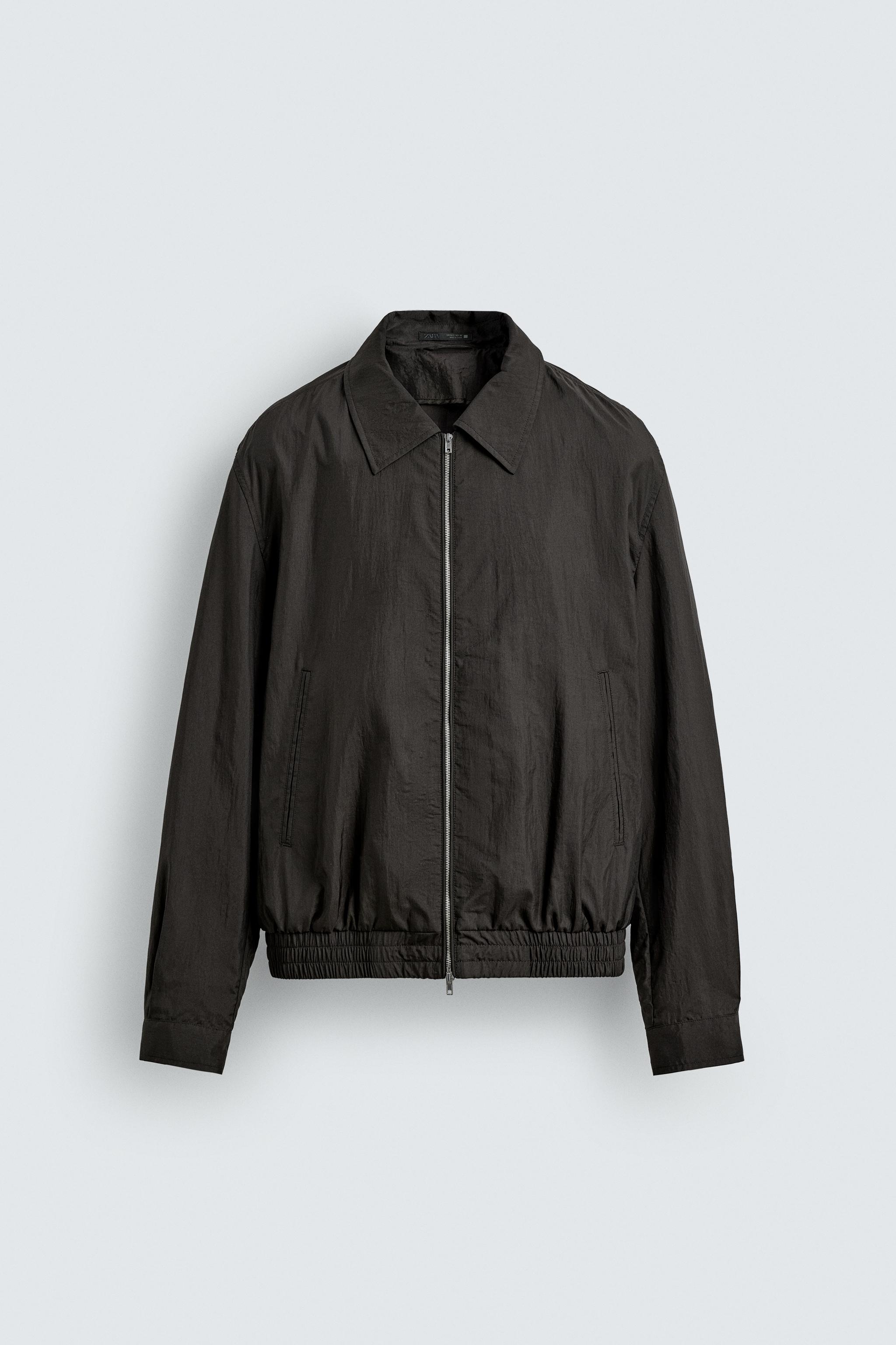 リラックスフィットテクニカルジャケット - ブラウン | ZARA Japan / 日本