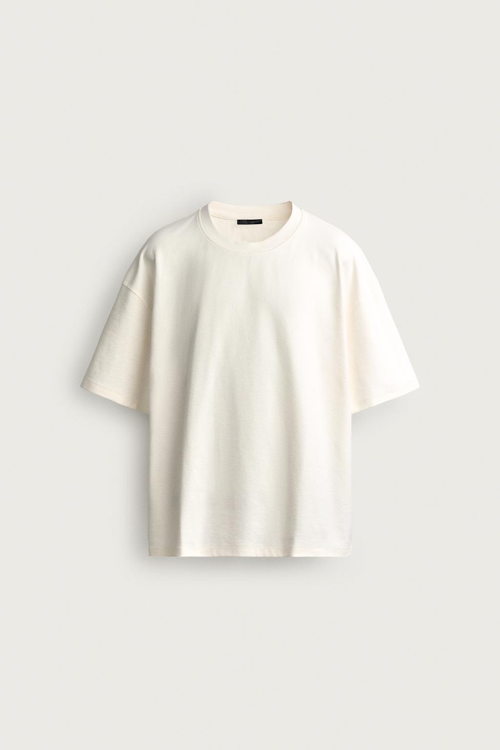 RELAXED FIT SEAM DETAIL T-SHIRT