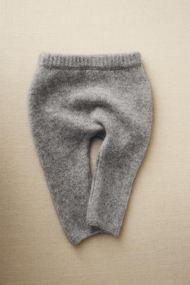 POLAINA BEBÉ CASHMERE - Gris de Zara