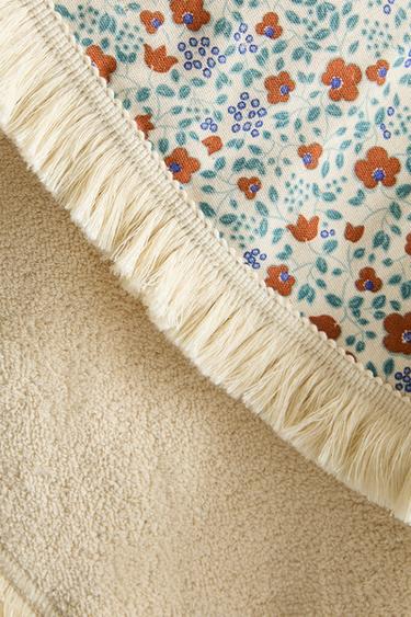 KIDS' FLORAL BEACH PONCHO - Sand by Zara - Image 3