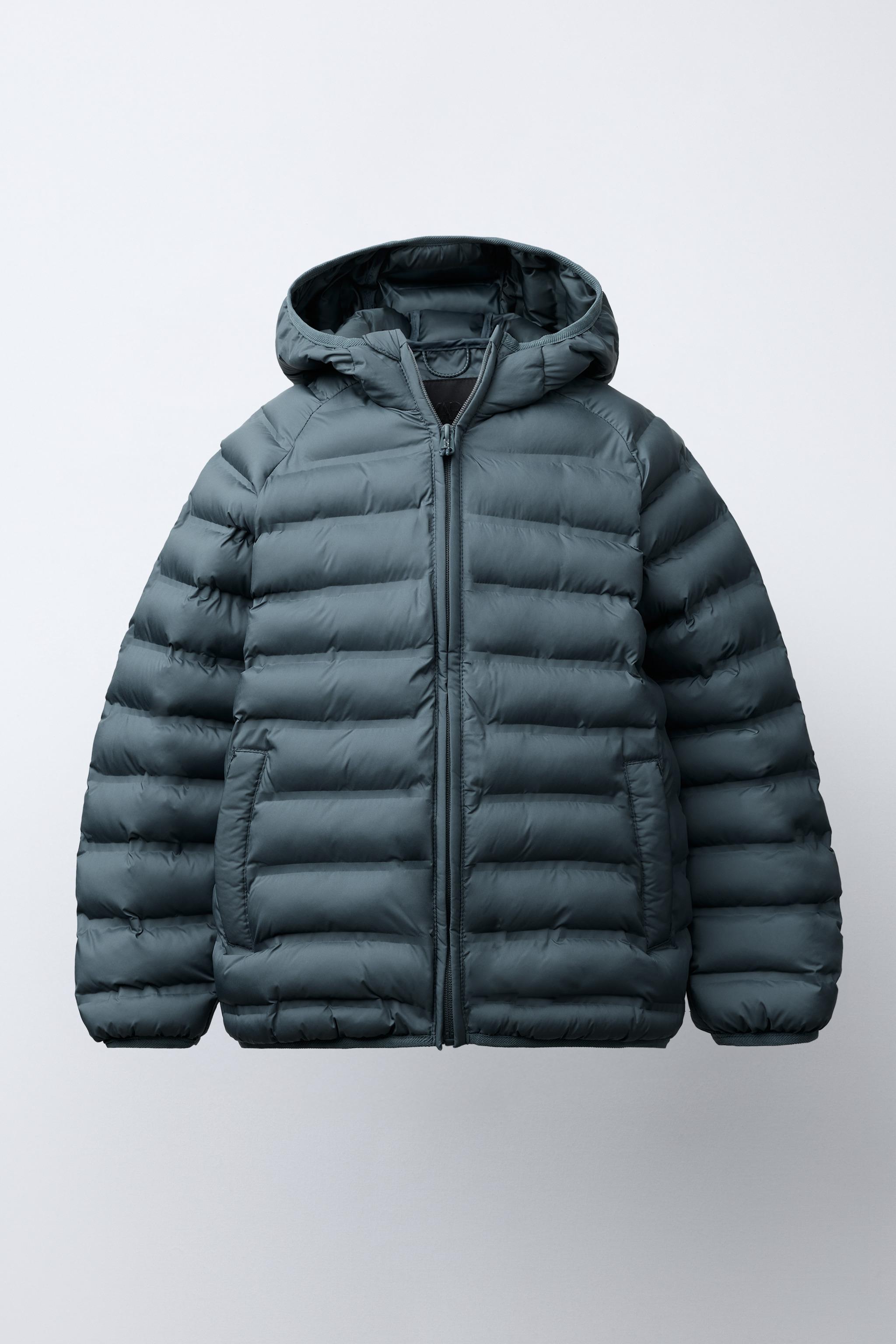 ULTRALIGHT WATER REPELLENT JACKET - Blue / Gray | ZARA Canada