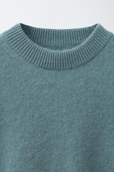 PULL 100 % CACHEMIRE BENSIMON ® X ZARA - bleu-poudré de Zara - Image 2