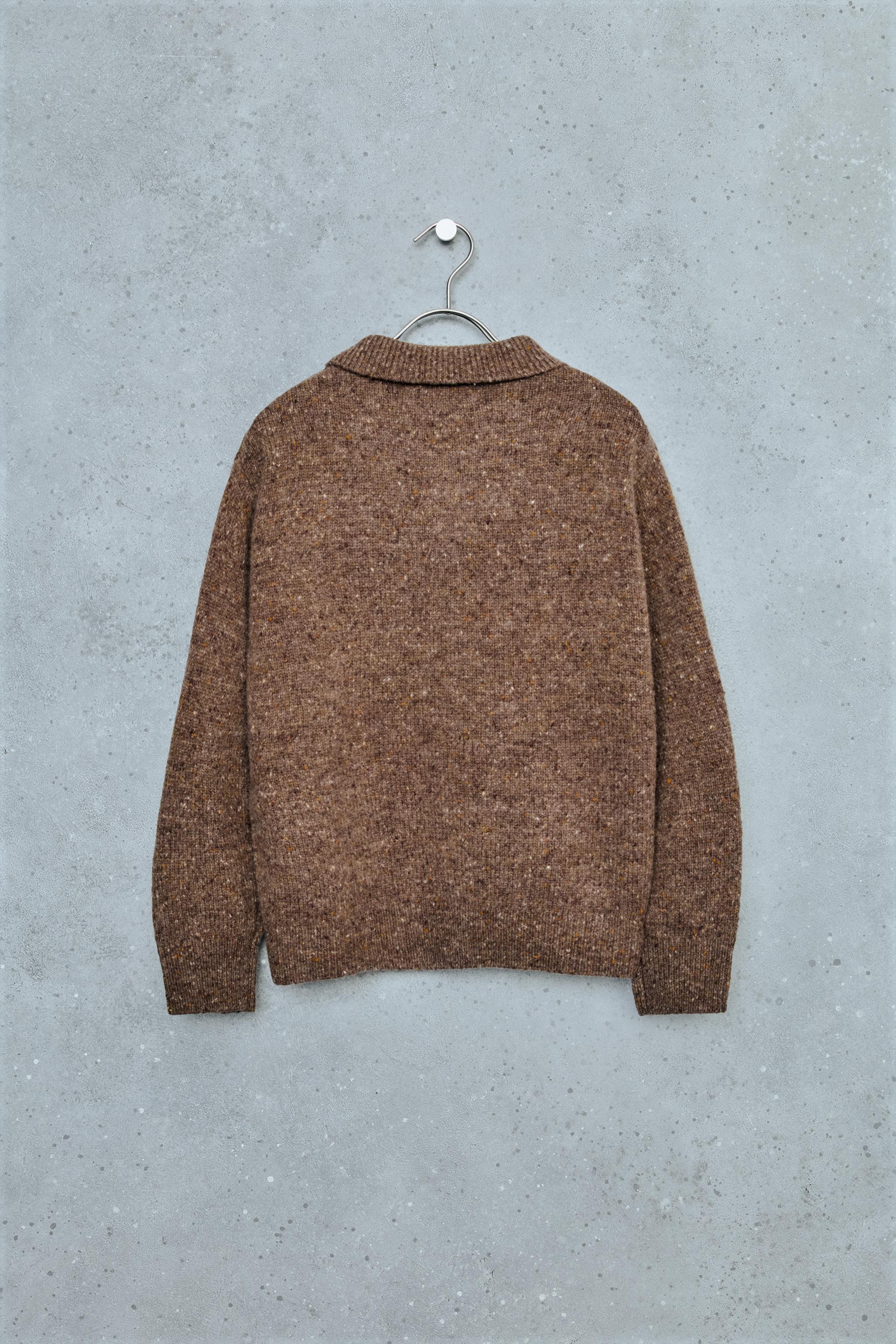 STORIESZ - BOTONATO KNIT CARDIGAN WITH WOOL