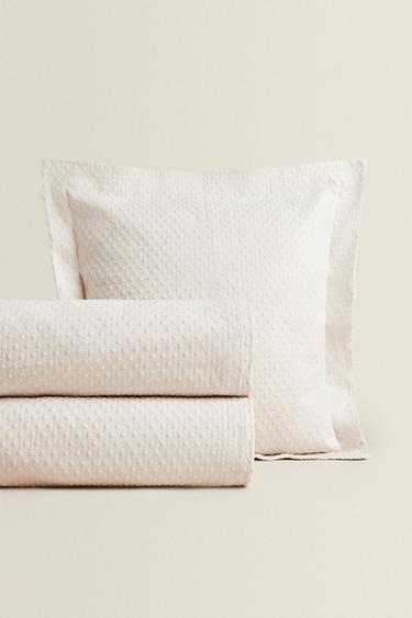 COLCHA CROCHET - Beige de Zara - Imagen 0