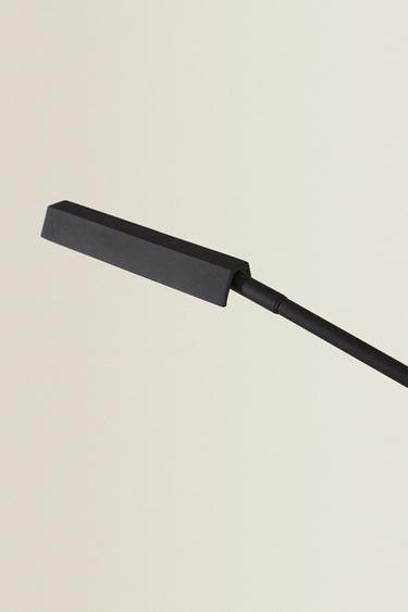 METAL LED FLOOR LAMP - Faded black by Zara - Image 2