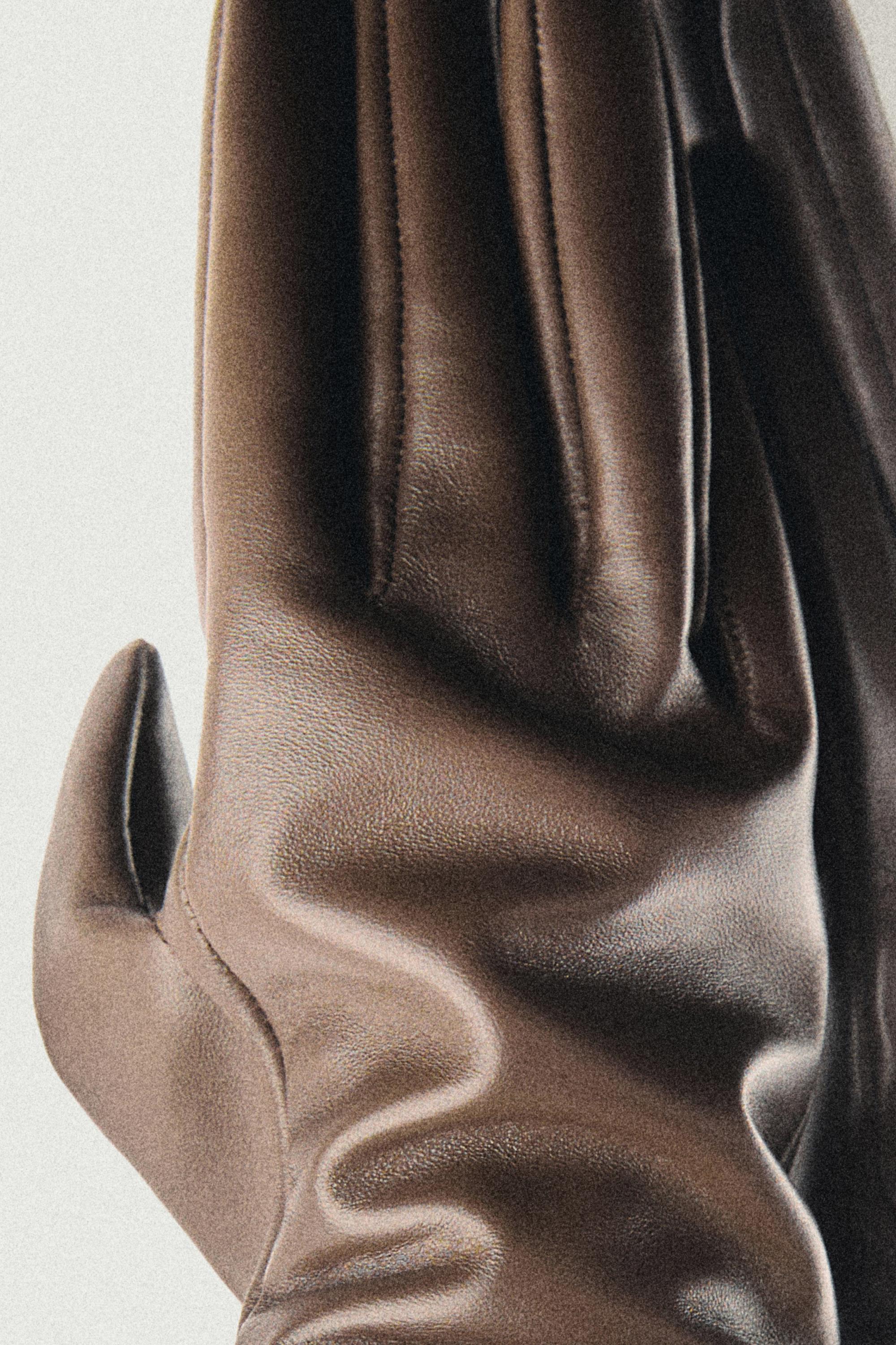 Long nappa leather gloves - LIMITED EDITION