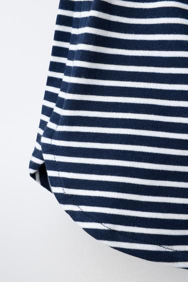 SHORT EN JERSEY ÉPAIS - rayures de Zara - Image 3