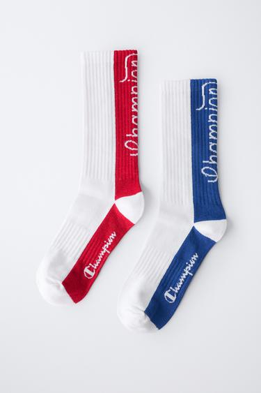 CHAMPION ® X ZARA LONG SOCKS - White by Zara - Image 3