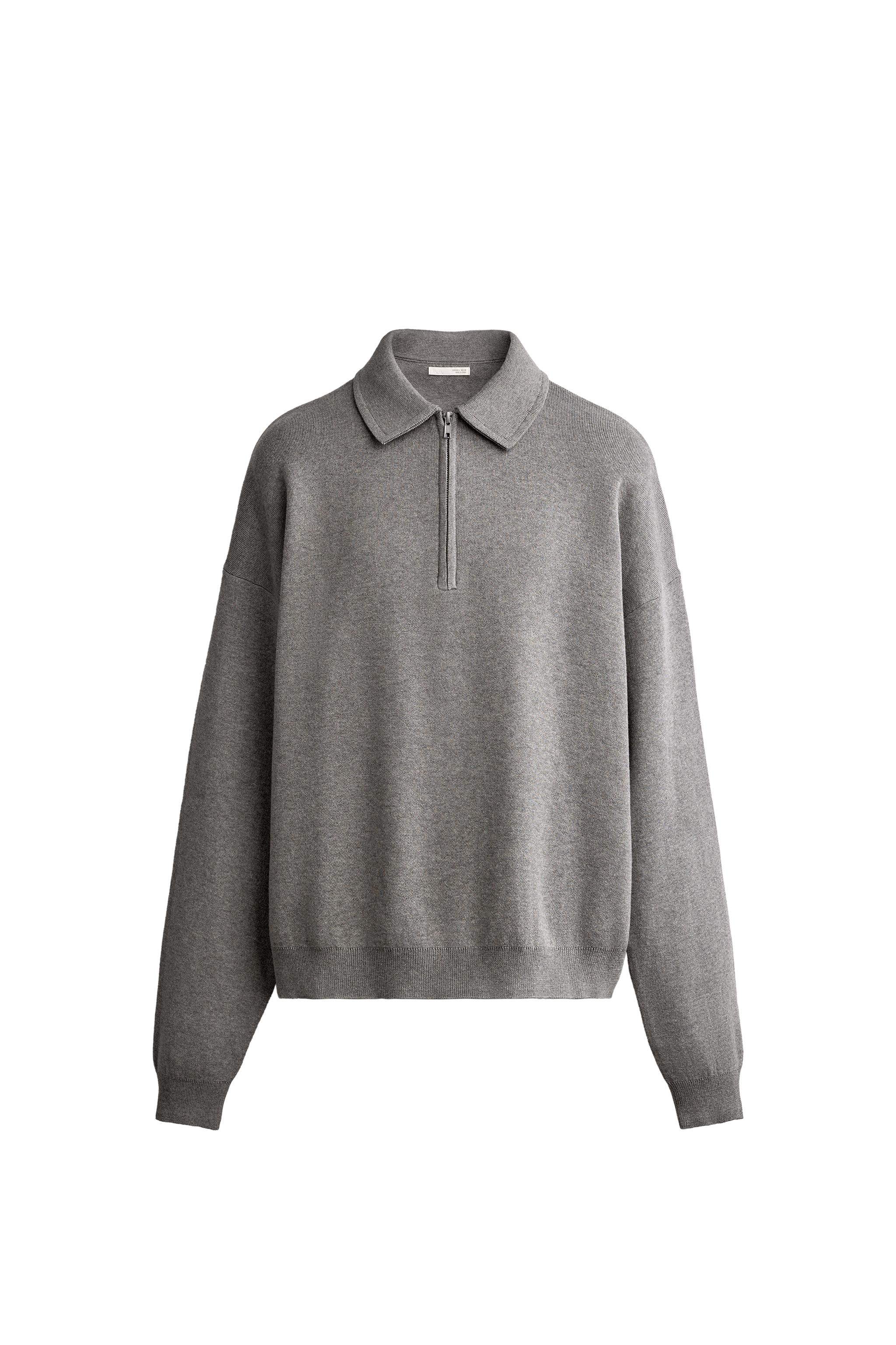 POLO PUNTO CUELLO CREMALLERA