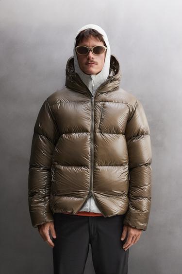 TECHNICAL 90/10 DOWN JACKET — Light brown 2