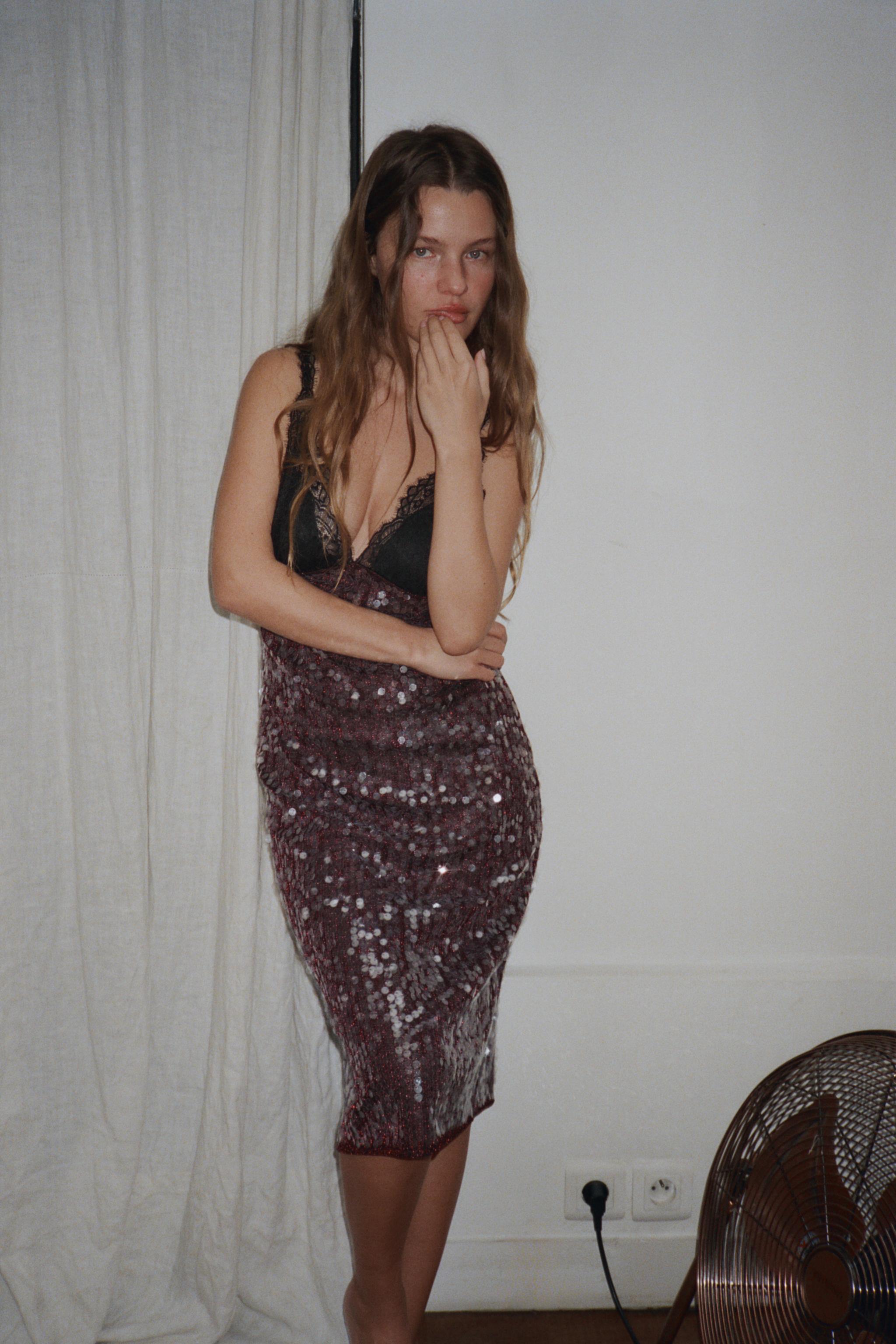 スパンコールドレス - レディース | ZARA 日本