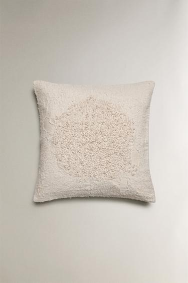 KISSENBEZUG BESTICKT - Hellbeige von Zara - Bild 0