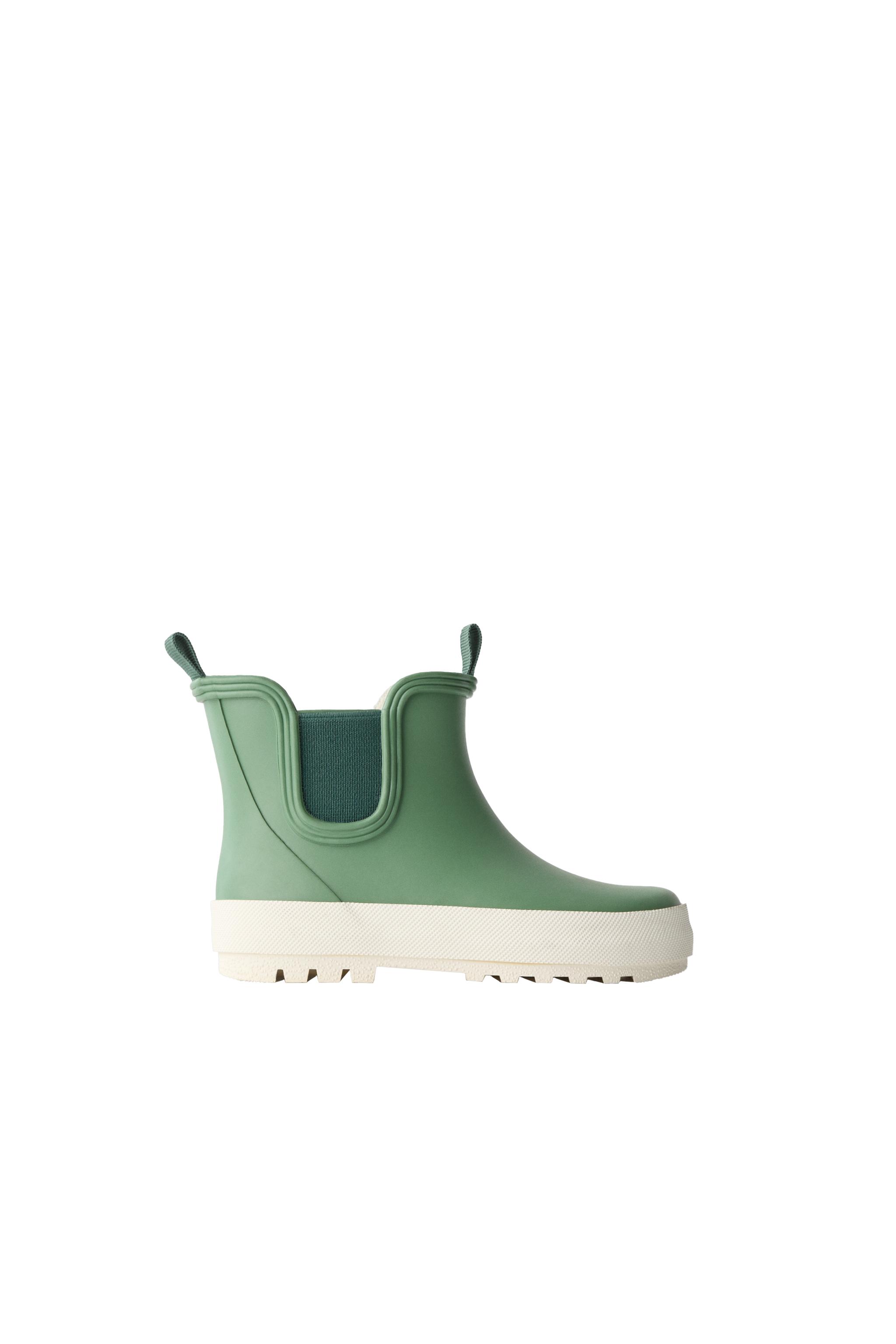 ELASTIC RAIN BOOTS - Khaki Green | ZARA United States display picture 2