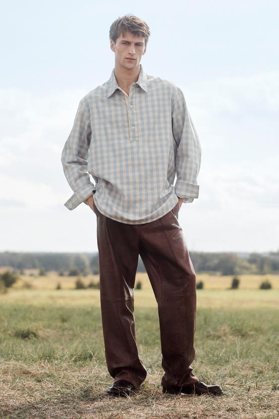 LIMITED EDITION PLAID POLO SHIRT