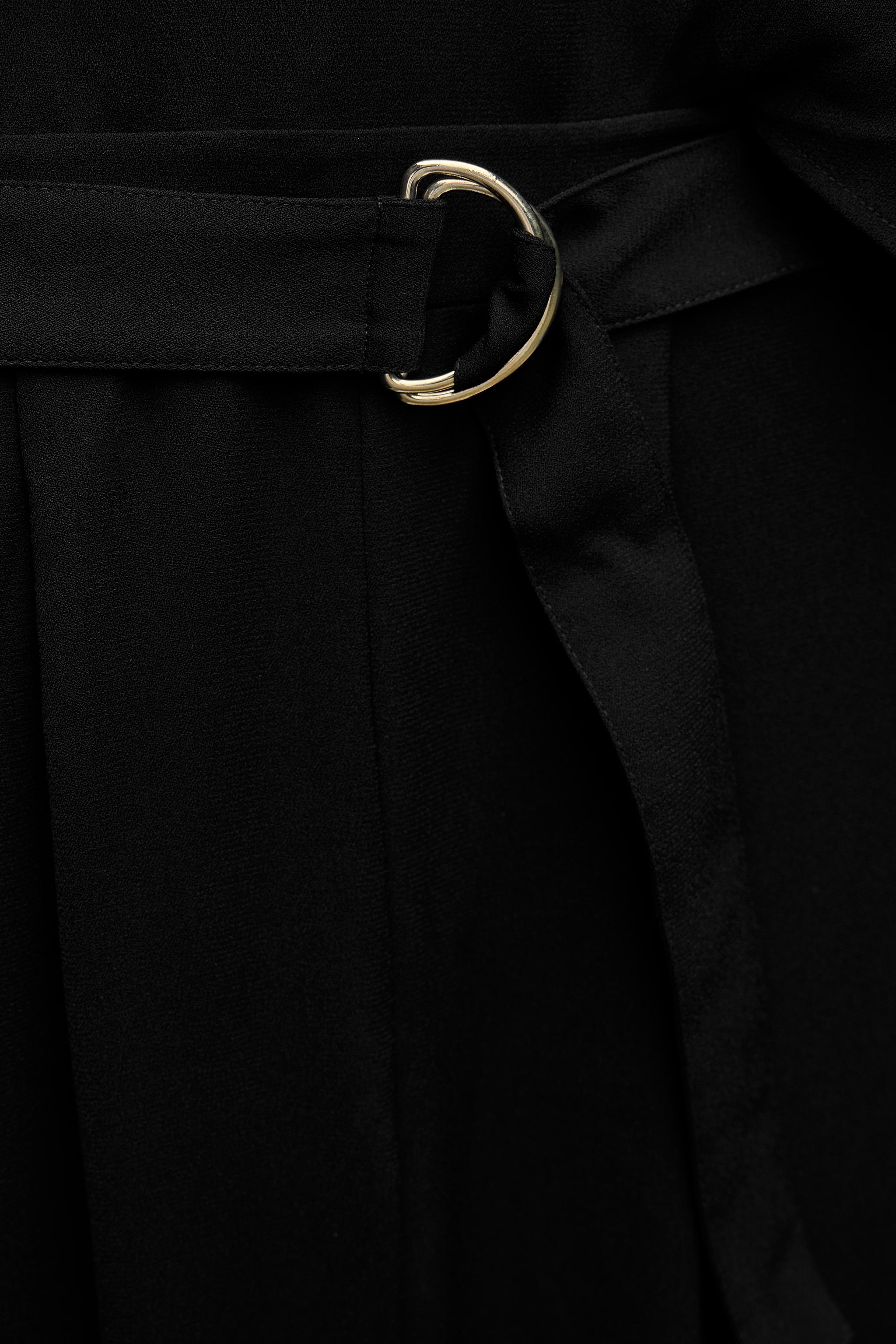 LONG BELTED JUMPSUIT - Black | ZARA United States