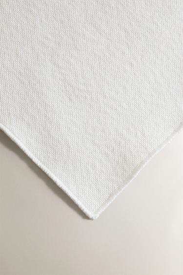 HEAVY COTTON TABLECLOTH - White by Zara - Image 3