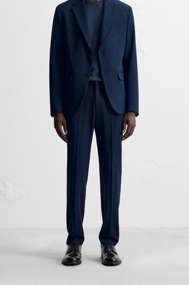 Vestiti Eleganti Vestito Blu Uomo Zara Vestito Elegante Uomo Zara