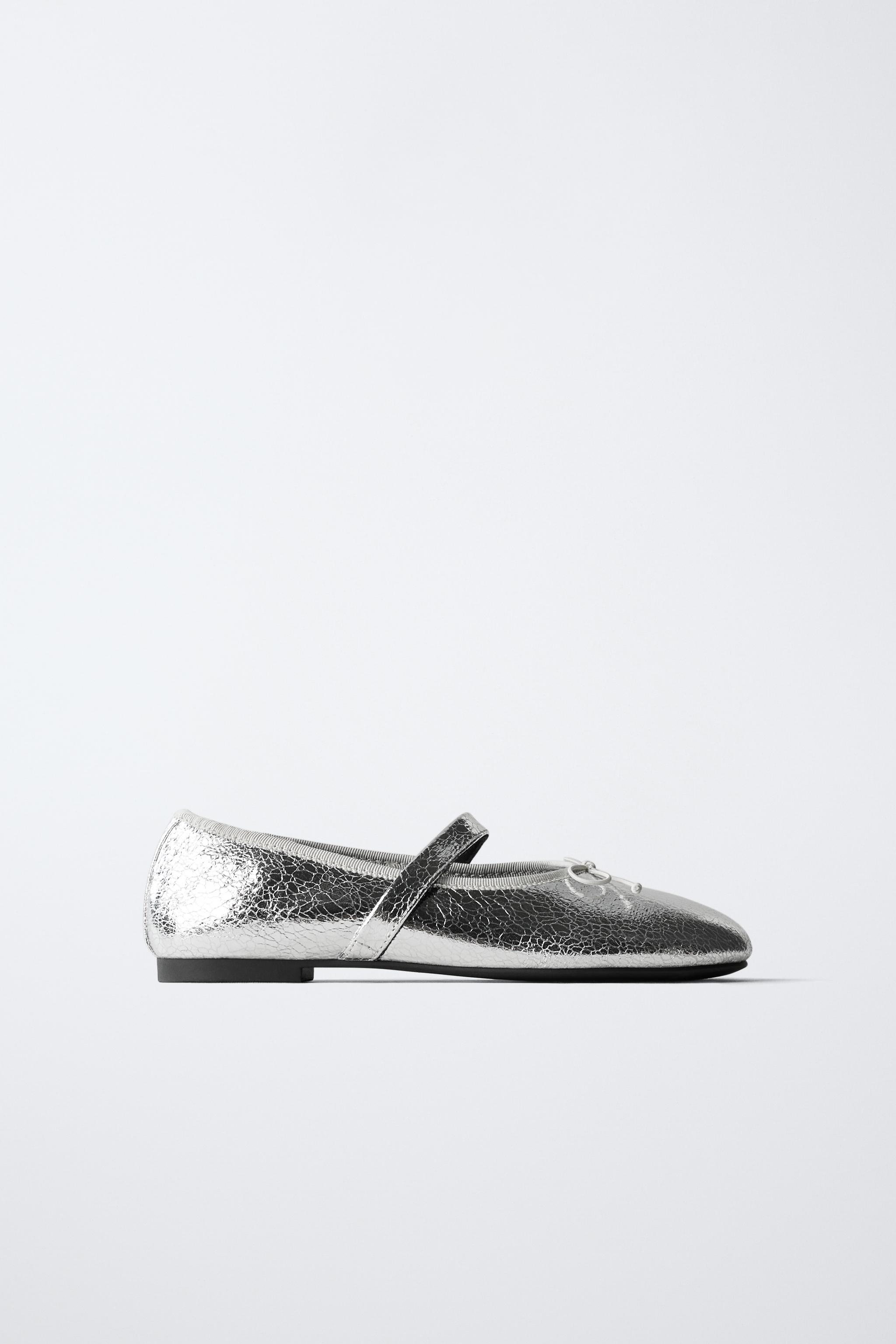 BALLERINES MÉTALLISÉES