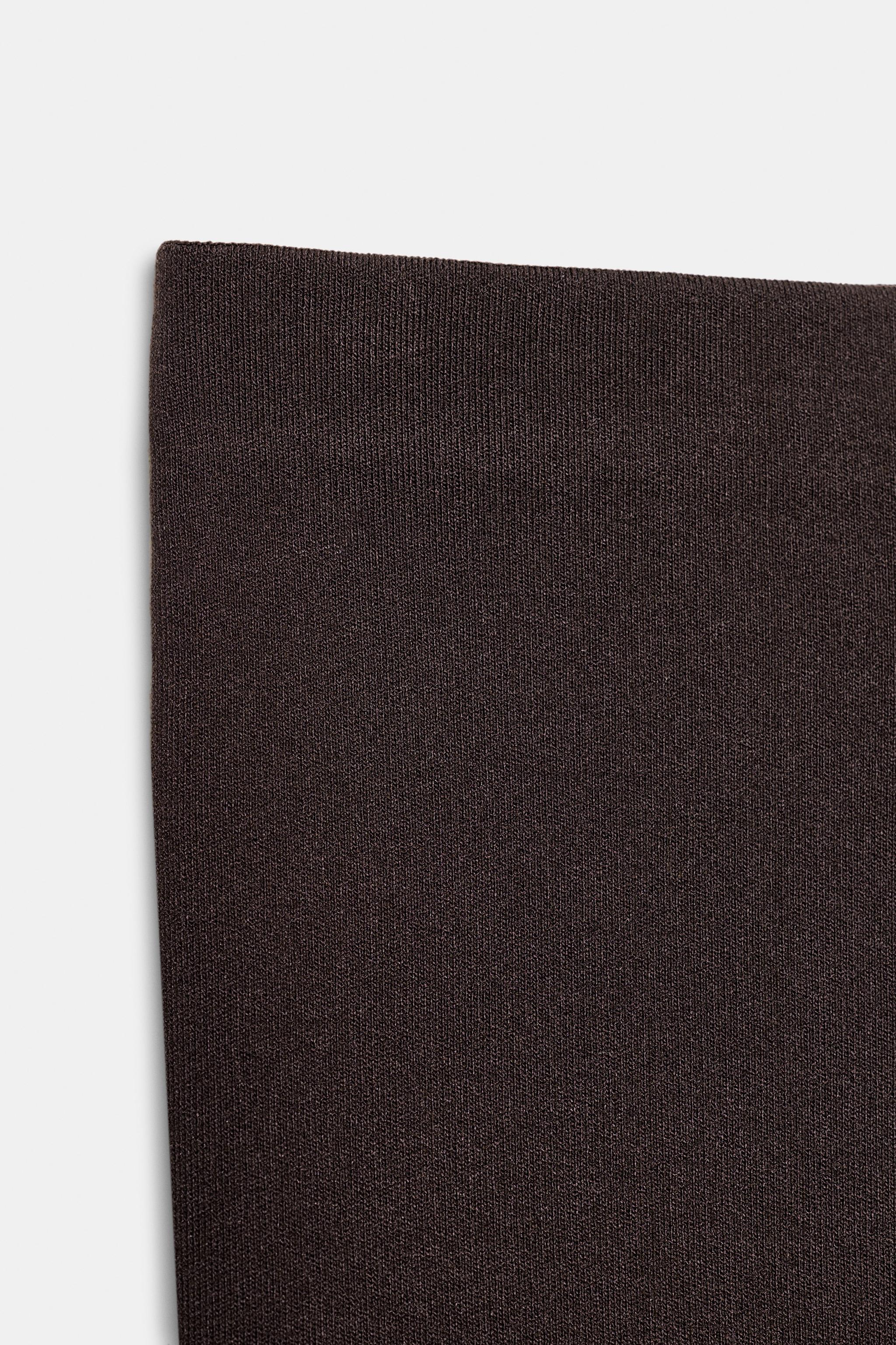 STRAIGHT LEG KNIT PANTS