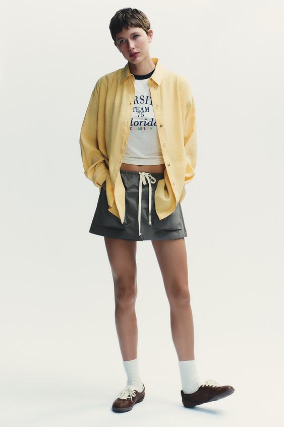 FLOWY OVERSIZED SHIRT