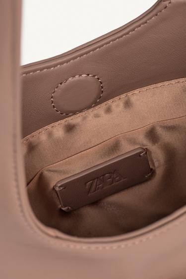 LIMITED EDITION LEATHER MINI TOTE BAG WITH FLOWER - Pink by Zara - Image 7