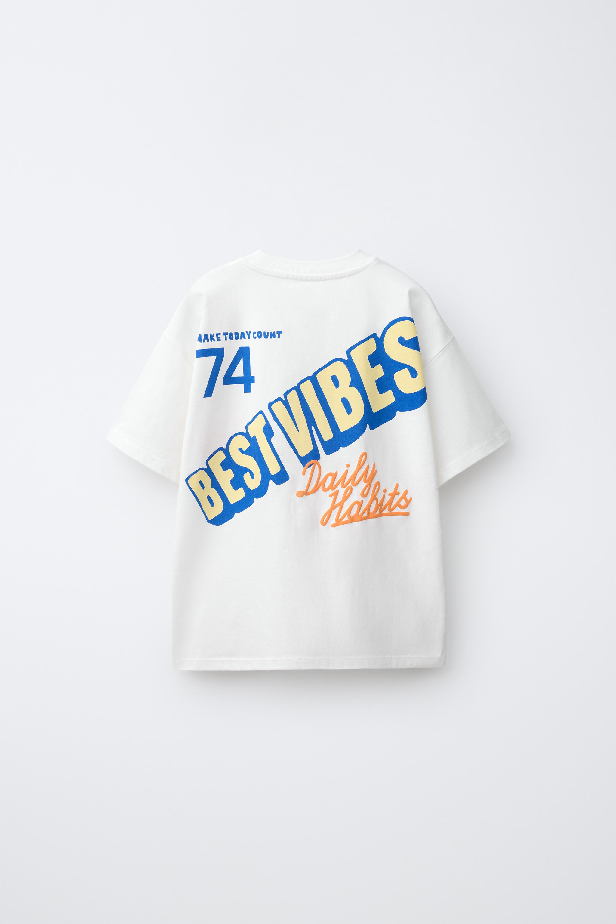 TEXT PRINT T-SHIRT
