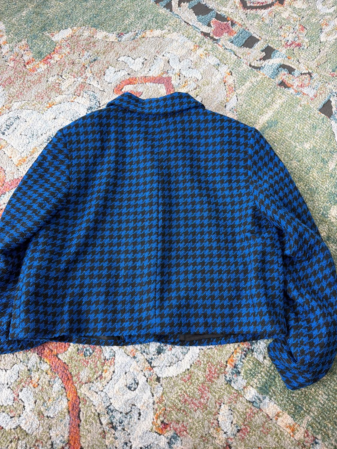 TEXTURED HOUNDSTOOTH JACKET - Image 4