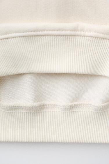 SWEAT À IMPRIMÉ OURS - Écru de Zara - Image 3