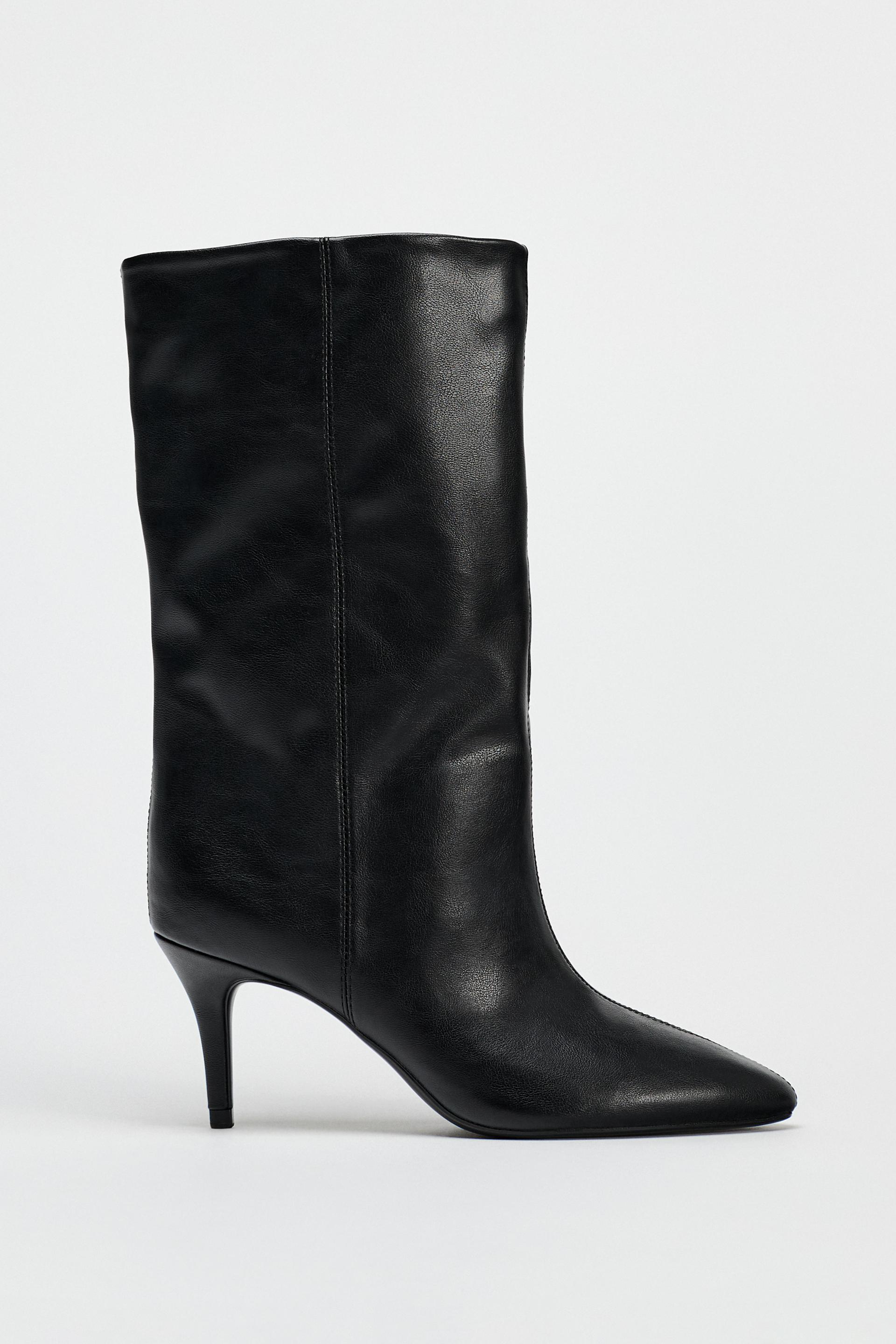 RUCHED BOOTS