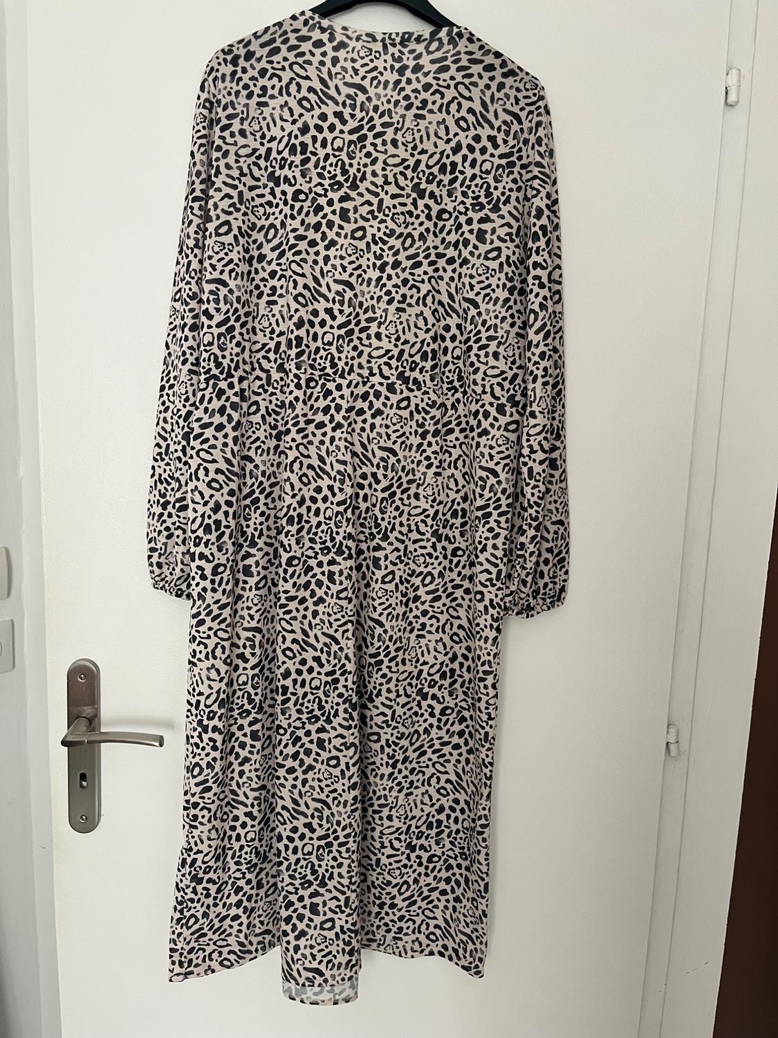 FRILLED MIDI DRESS - Image 2