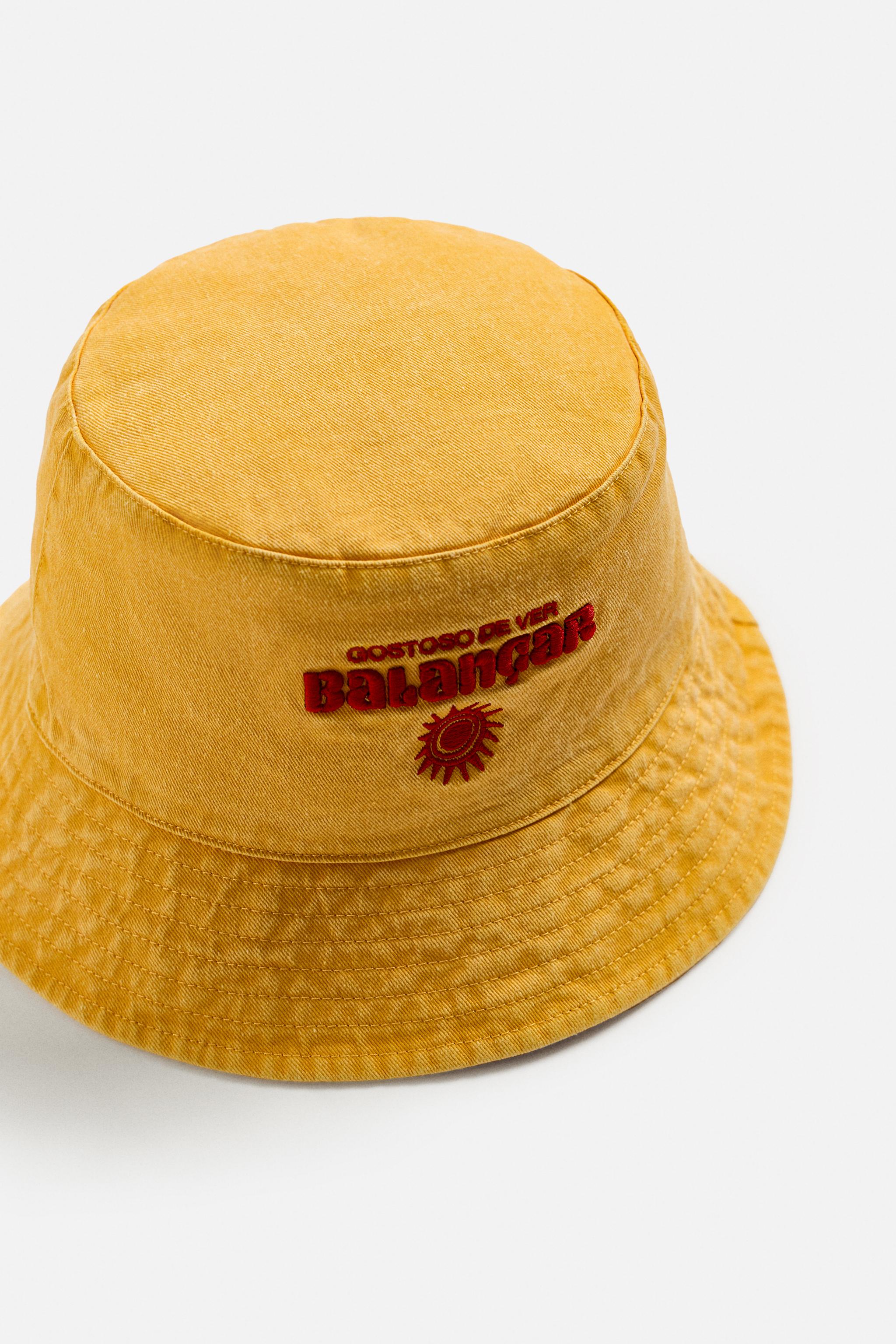 CHAPEAU BOB BRODÉ CONTRASTE