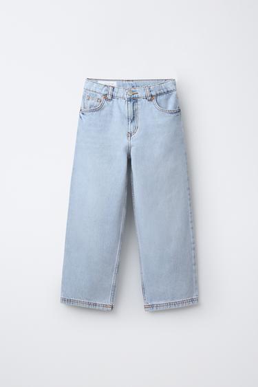 СВОБОДНЫЕ ДЖИНСЫ RELAXED BAGGY — ГОЛУБОЙ от Zara