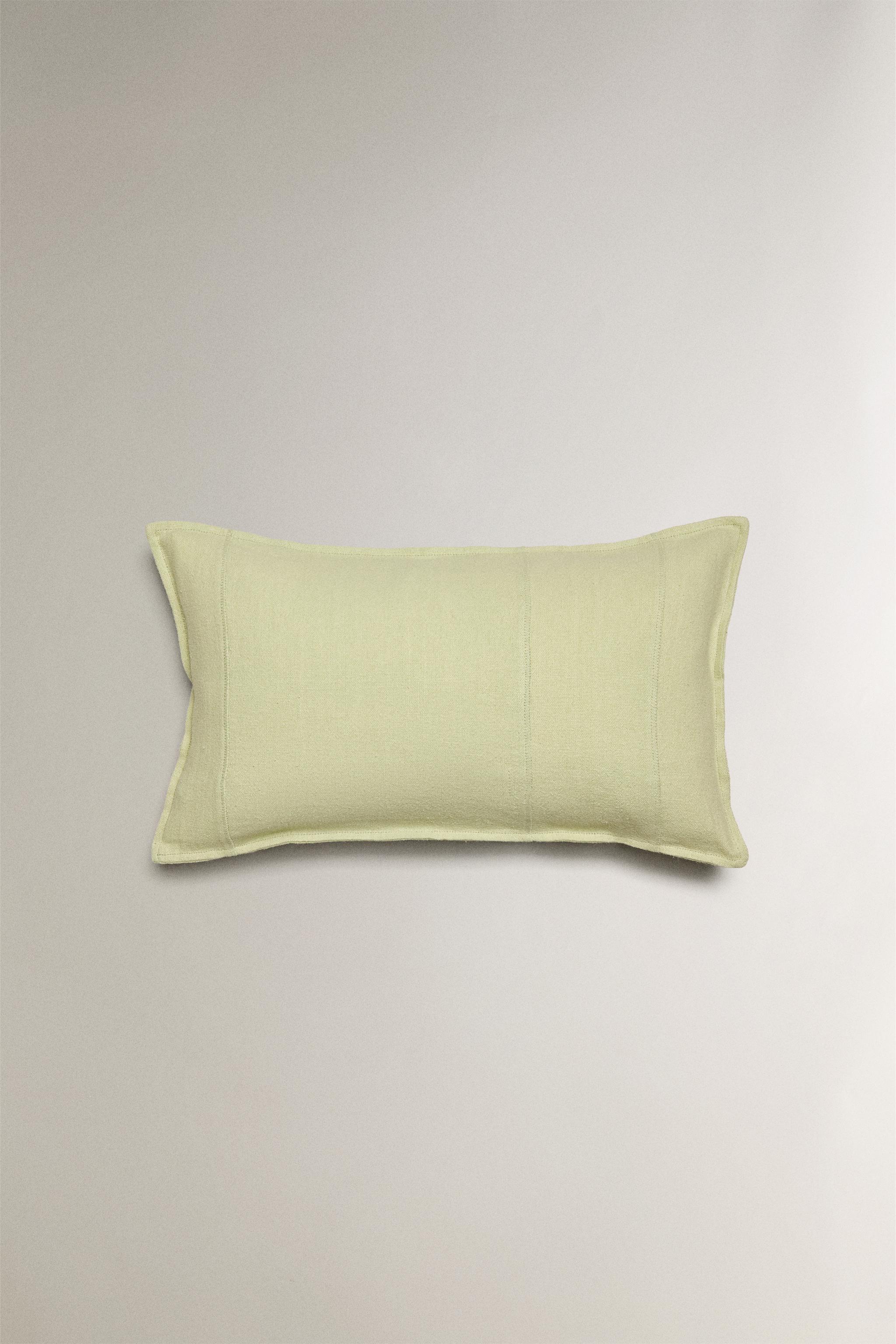 HOUSSE DE COUSSIN PLISSÉE