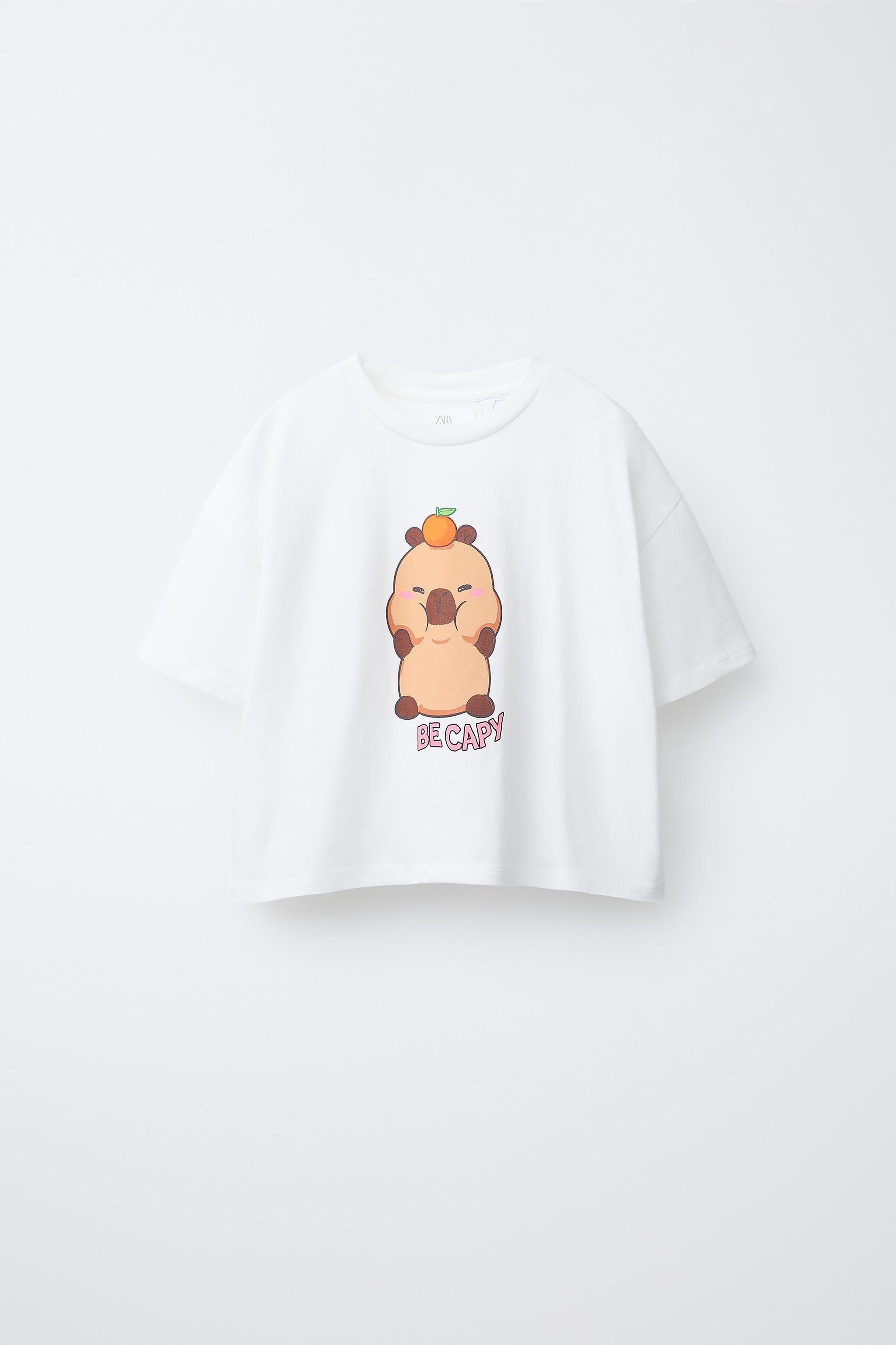 CAPYBARA CAPYFUN © T-SHIRT - White | ZARA South Africa