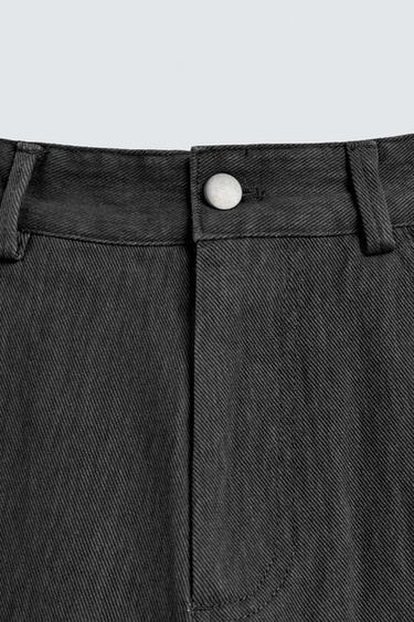 JEAN STRAIGHT FIT - Gris de Zara - Image 8