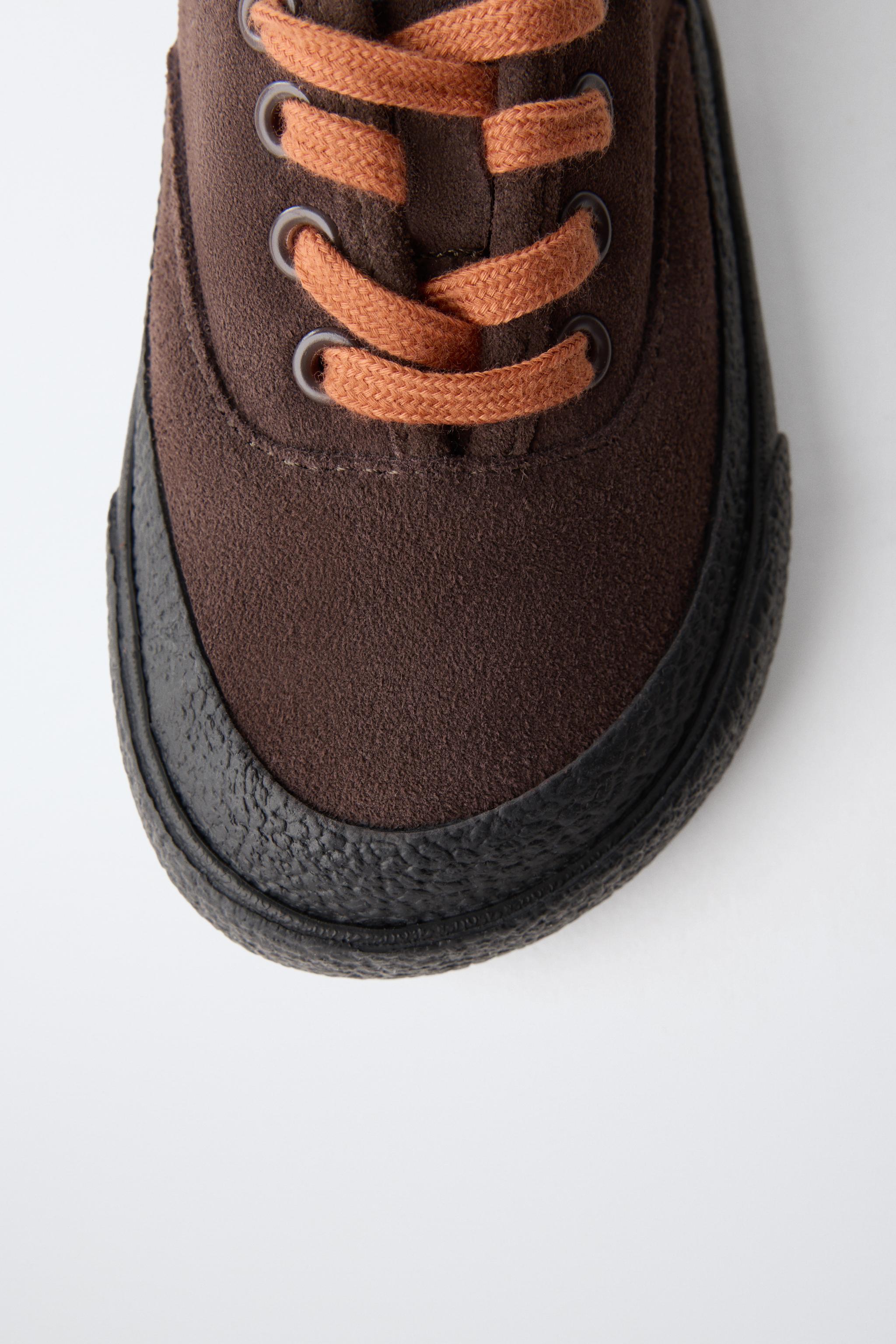 ZARA TIMELESS - BASKET CUIR