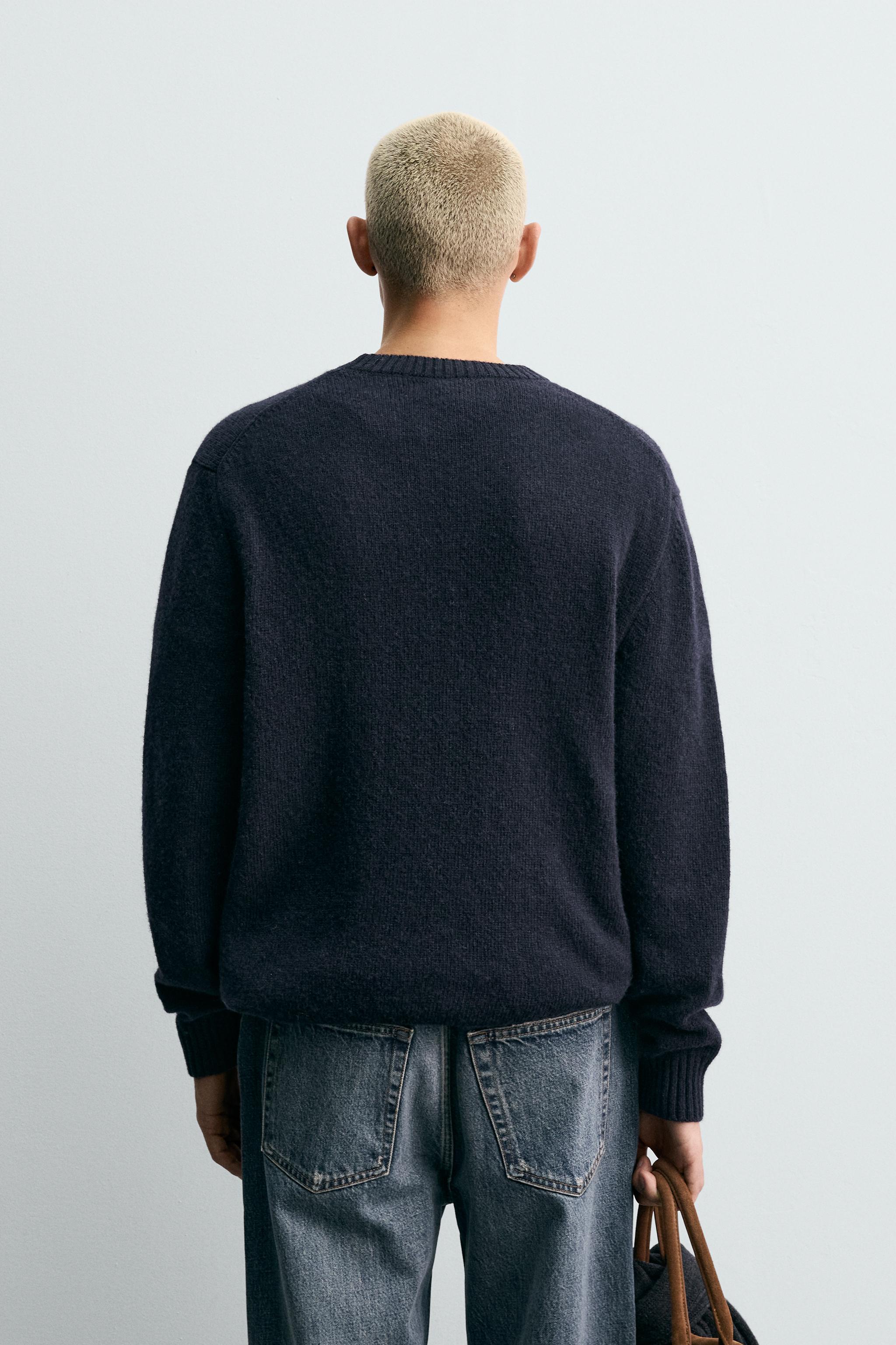 REGULAR FIT 100% WOOL JUMPER