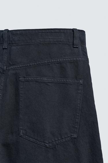 STRAIGHT-LEG CARGO TROUSERS - Dark navy by Zara - Image 10