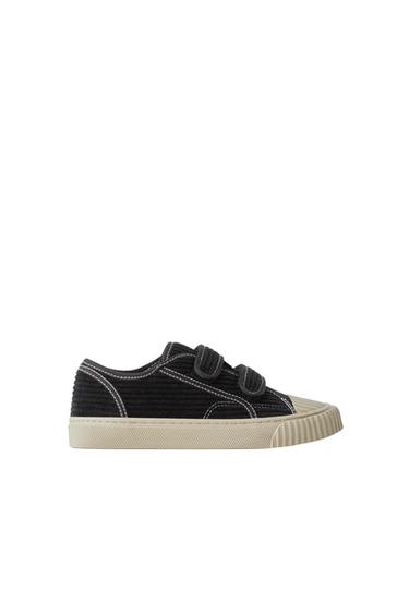 CORD-SNEAKER - Schwarz von Zara - Bild 0