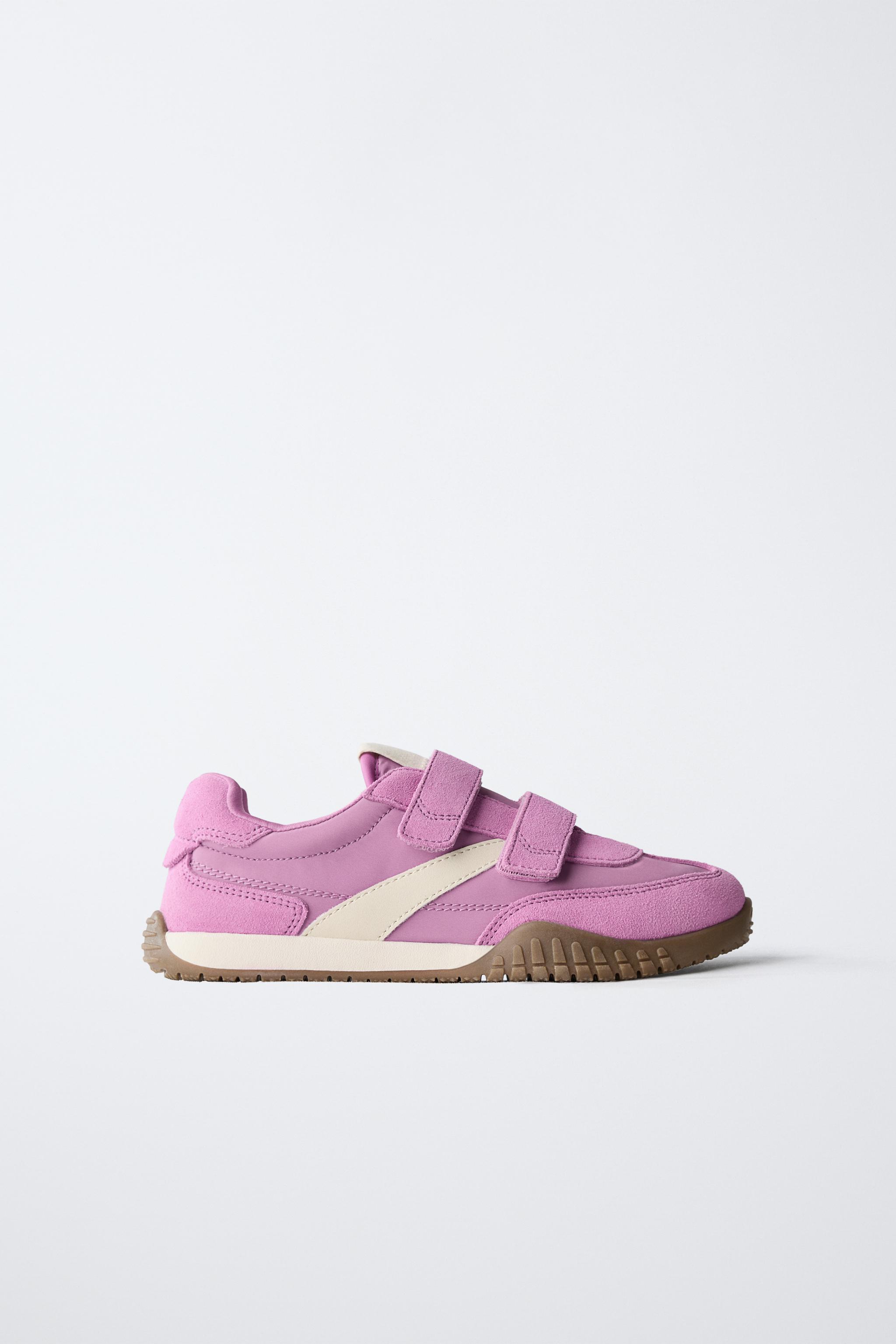 ベルクロストラップスニーカー - パープル | ZARA Japan / 日本