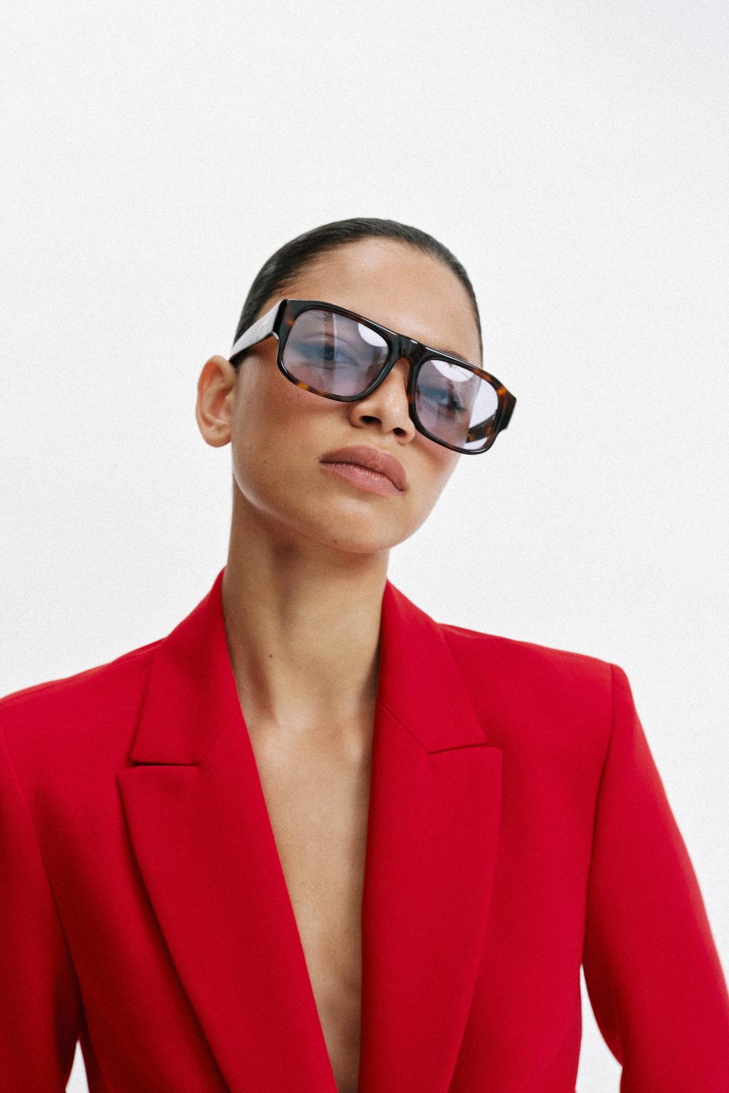 TAILORED BLAZER WITH SHOULDER PADS - image 2