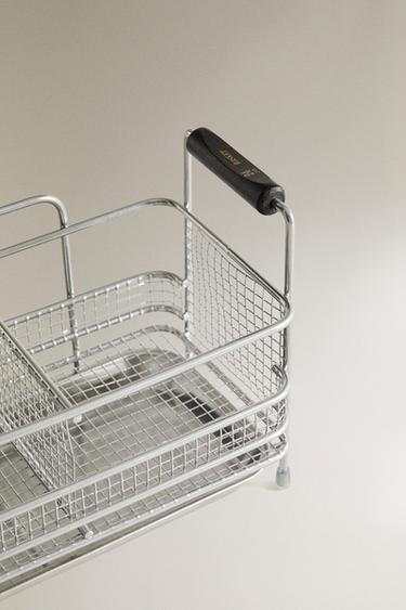 METAL SINK ORGANISER - Light grey by Zara - Image 2