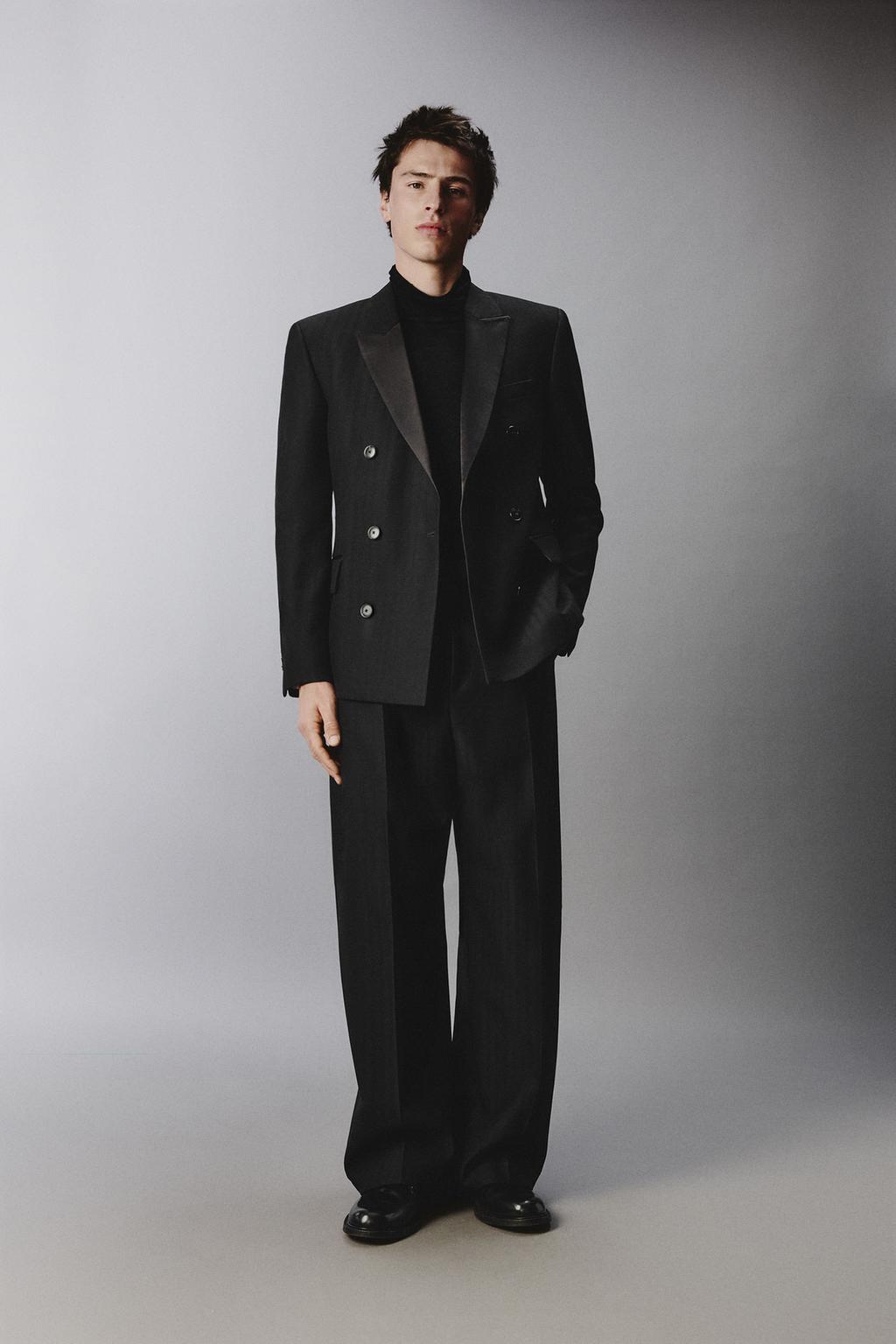 DOUBLE BREASTED SUIT JACKET